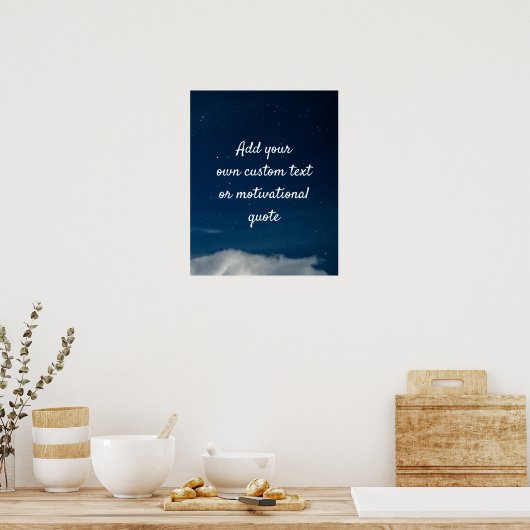 Erstellen Sie Ihr eigenes individuelles Angebot -  Poster (Küche)