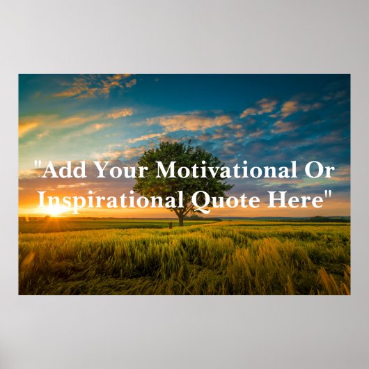 Erstellen Sie Ihr eigenes individuelles Angebot /  Poster (Vorne)