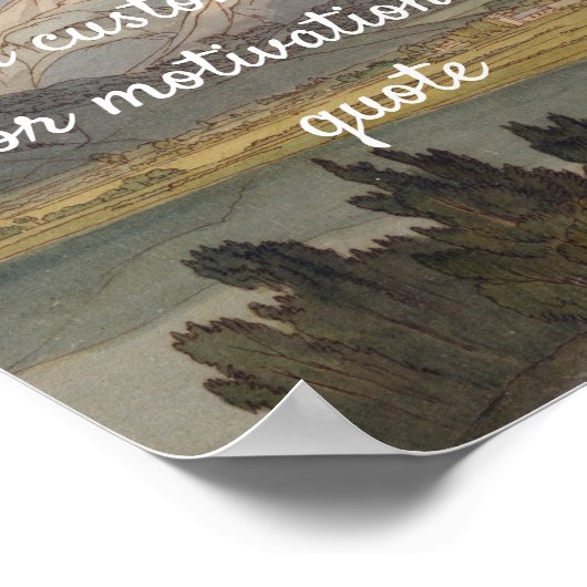 Erstellen Sie Ihr eigenes individuelles Angebot - Poster (Ecke)