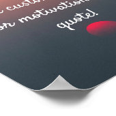 Erstellen Sie Ihr eigenes individuelles Angebot -  Poster (Ecke)