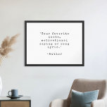 Erstellen Sie Ihr eigenes individuelles Angebot Poster<br><div class="desc">Erstellen Sie Ihre eigene,  individuell zugeschnittene Poster-Wandkunst mit minimalistisch bedrückter Schreibmaschinentypografie,  die Sie mit motivierend Sprichwort,  Liedtexten oder benutzerdefinierten Texten personalisieren können</div>
