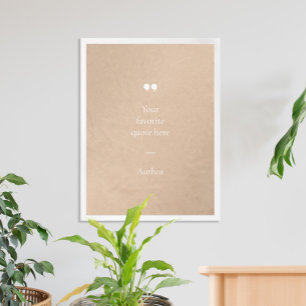 Erstellen Sie Ihr eigenes individuelles Angebot Poster