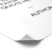 Erstellen Sie Ihr eigenes individuelles Angebot Poster (Ecke)