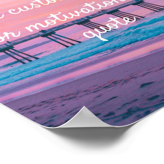 Erstellen Sie Ihr eigenes individuelles Angebot -  Poster (Ecke)