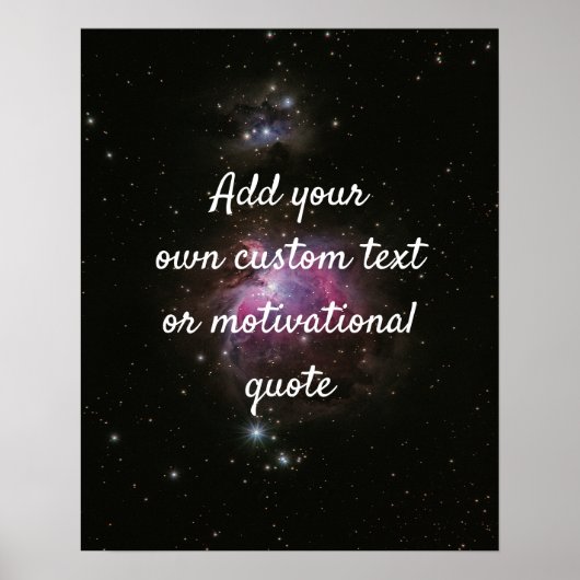 Erstellen Sie Ihr eigenes individuelles Angebot - Poster (Vorne)