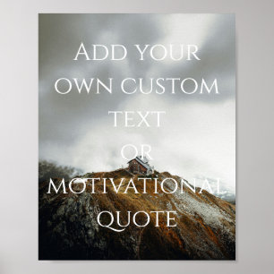 Erstellen Sie Ihr eigenes individuelles Angebot Poster