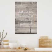 Erstellen Sie Ihr eigenes individuelles Angebot Poster (Küche)