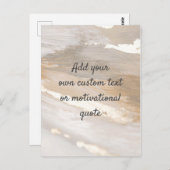 Erstellen Sie Ihr eigenes individuelles Angebot -  Postkarte (Vorne/Hinten)