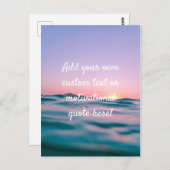 Erstellen Sie Ihr eigenes individuelles Angebot - Postkarte (Vorne/Hinten)