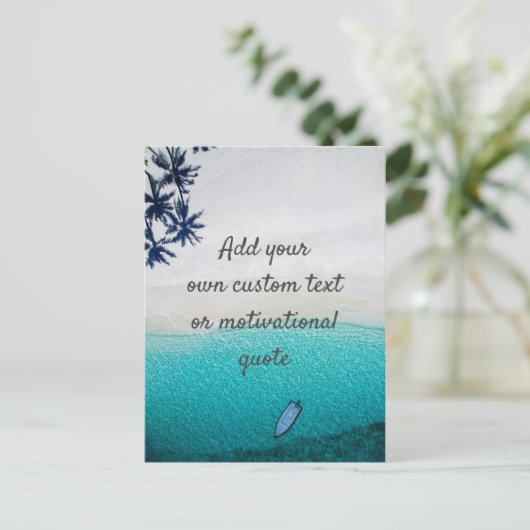 Erstellen Sie Ihr eigenes individuelles Angebot -  Postkarte (Stehend Vorderseite)