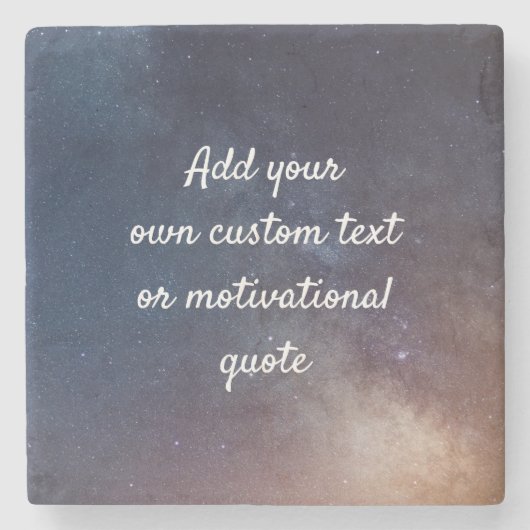 Erstellen Sie Ihr eigenes individuelles Angebot - Steinuntersetzer (Vorderseite)