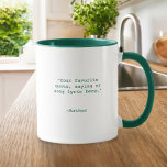 Erstellen Sie Ihr eigenes individuelles Angebot Tasse<br><div class="desc">Erstellen Sie Ihre eigene Kaffee-Tasse. Features minimalistisch anpassbare Schreibmaschinentypografie.</div>