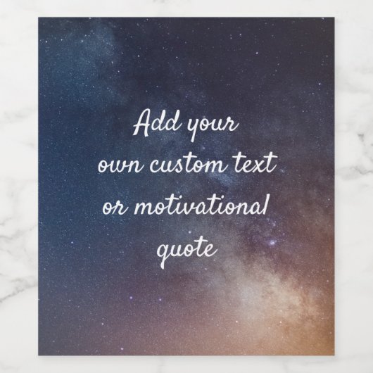 Erstellen Sie Ihr eigenes individuelles Angebot - Weinetikett (Einzelnes Label)