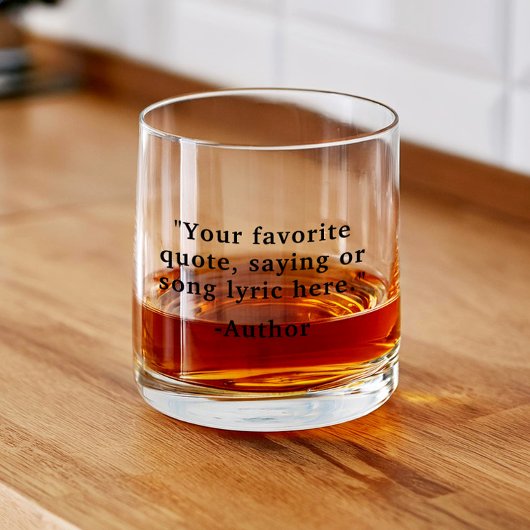 Erstellen Sie Ihr eigenes individuelles Angebot Whiskyglas