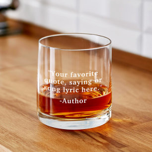 Erstellen Sie Ihr eigenes individuelles Angebot Whiskyglas