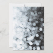 Erstellen Sie Ihr eigenes individuelles B&W Ombre Save The Date (Rückseite)