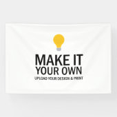 Erstellen Sie Ihr eigenes individuelles Banner | P (Horizontal)