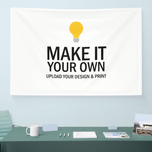 Erstellen Sie Ihr eigenes individuelles Banner | P (Messe)