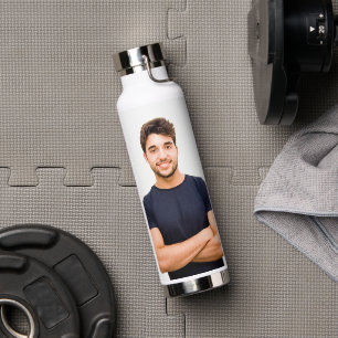 Erstellen Sie Ihr eigenes individuelles Bild mit 2 Trinkflasche