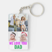 Erstellen Sie Ihr eigenes individuelles Daddy Foto Schlüsselanhänger (Rückseite)