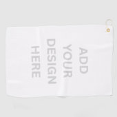 Erstellen Sie Ihr eigenes, individuelles Design 16 Golfhandtuch (Horizontal)
