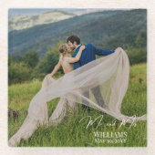 Erstellen Sie Ihr eigenes individuelles elegantes  Glasuntersetzer (Vorderseite)