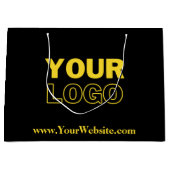 Erstellen Sie Ihr eigenes individuelles Geschenk Große Geschenktüte (Vorderseite)