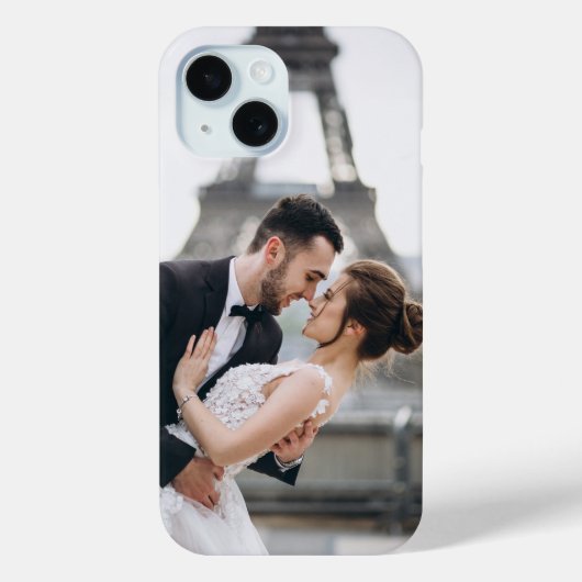 Erstellen Sie Ihr eigenes individuelles Hochzeitss Case-Mate iPhone Hülle (Rückseite)