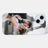 Erstellen Sie Ihr eigenes individuelles Hochzeitss Case-Mate iPhone Hülle (Rückseite (Horizontal))