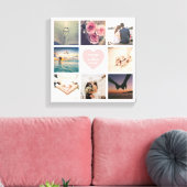 Erstellen Sie Ihr eigenes individuelles Hochzeitss Leinwanddruck (Insitu (Wohnzimmer))