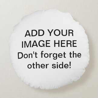 Erstellen Sie Ihr eigenes individuelles Mandala Ro Rundes Kissen