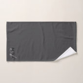 Erstellen Sie Ihr eigenes individuelles Monogramm Badhandtuch Set (Handtuch)
