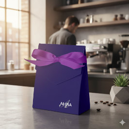 Erstellen Sie Ihr eigenes individuelles Monogramm Geschenkschachtel