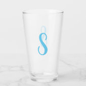 Erstellen Sie Ihr eigenes individuelles Monogramm- Glas (Rückseite)