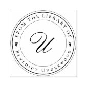 Erstellen Sie Ihr eigenes individuelles Monogramm Gummistempel (Prägung)