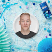 Erstellen Sie Ihr eigenes, individuelles Selfie Fu Pappteller (Party)