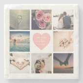 Erstellen Sie Ihr eigenes individuelles unvergessl Steinuntersetzer (Vorderseite)