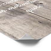 Erstellen Sie Ihr eigenes individuelles Zitat-Post Poster (Ecke)