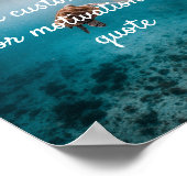 Erstellen Sie Ihr eigenes individuelles Zitat-Post Poster (Ecke)