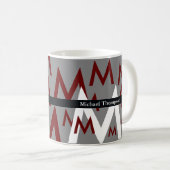 Erstellen Sie Ihr eigenes Initial-/Buchstabenmuste Tasse (VorderseiteRechts)