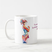 Erstellen Sie Ihr eigenes inspirierendes Frauentag Kaffeetasse (Links)