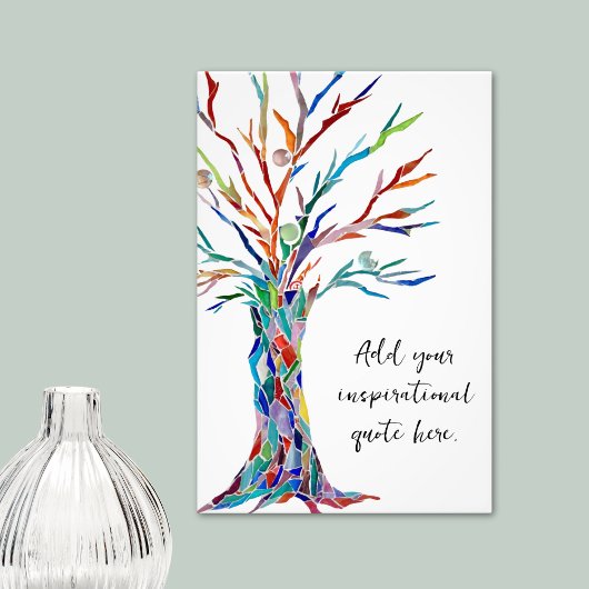 Erstellen Sie Ihr eigenes inspirierendes Motiviere Fotodruck