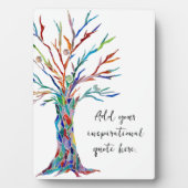 Erstellen Sie Ihr eigenes inspirierendes Motiviere Fotoplatte (Vorderseite)