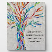 Erstellen Sie Ihr eigenes inspirierendes/Motiviere Fotoplatte (Vorderseite)