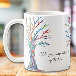 Erstellen Sie Ihr eigenes inspirierendes Motiviere Kaffeetasse