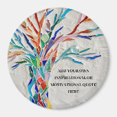 Erstellen Sie Ihr eigenes inspirierendes Motiviere Magnet (Vorne)