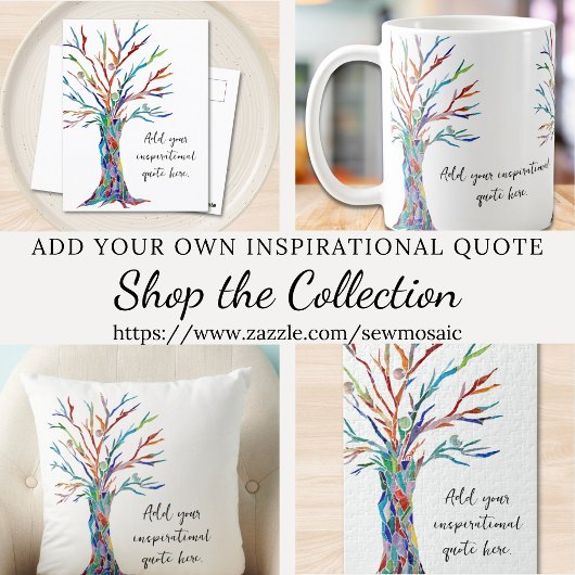 Erstellen Sie Ihr eigenes inspirierendes Motiviere Postkarte