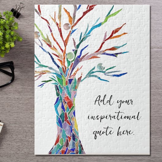 Erstellen Sie Ihr eigenes inspirierendes Motiviere Puzzle