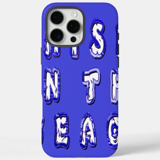 Erstellen Sie Ihr eigenes inspirierendes Strandleb Case-Mate iPhone Hülle (Rückseite)