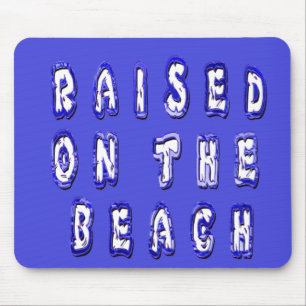 Erstellen Sie Ihr eigenes inspirierendes Strandleb Mousepad